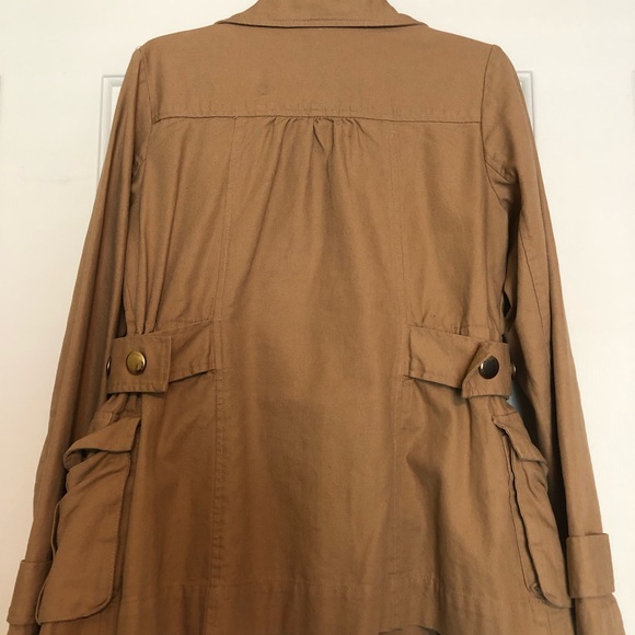 Anthropologie Sunner fawn color lightweight jacket, Medium, EXCELLENT CONDITION - Picture 2 of 9